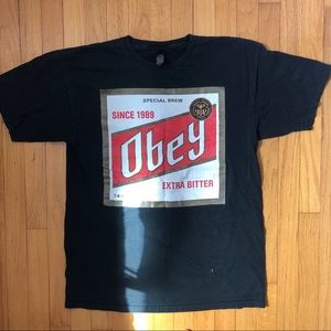 OBEY mens oversized T-shirt